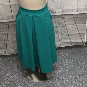 Agnes and Dora pleated midi skirt